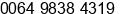 Fax number of Ms. Jillyn Tan at Auckland