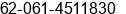 Fax number of Mr. M.Nur at Medan