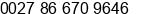 Fax number of Mr. Cebisa Dwaba at Johannesburg