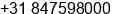 Fax number of Mr. Alain Vogelzangs at Lomm