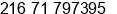 Fax number of Mr. Ferid ISMAIL at La Fayette