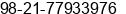 Fax number of Mr. alireza moshtaghi at Tehran