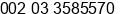 Fax number of Mr. Shaheen Mansour at Alexandria