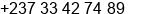 Fax number of Mr. Tasi christopher at Douala