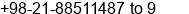 Fax number of Mr. Amin FazlKazemi at Tehran