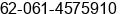 Fax number of Mrs. ria sondang at medan