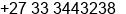 Fax number of Mr. Frans Erdstieck at Hillcrest