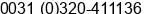 Fax number of Mrs. Pascalle Driouech at Lelystad