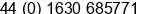 Fax number of Mr. MICHAEL MORETON at SHROPSHIRE