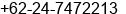 Fax number of Mr. Jauhar Awaluddin at Semarang