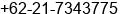 Fax number of Mr. Ir. Lukman Zaidi  / Armand Arief, ST at Jakarta Selatan