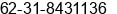 Fax number of Mr. ALEXANDER SANJOTO at SURABAYA