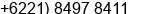 Fax number of Mr. Nugroho at Jakarta