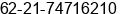 Fax number of Mr. Chandra Buchari at Tangerang Selatan