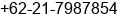 Fax number of Mr. Sylvia J. Hardjosudiro at Jakarta