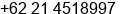 Fax number of Mr. Ferry at Jakarta