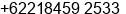 Fax number of Mr. Ali Suganda at Jakrta Timur