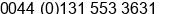 Fax number of Mr. Nigel Souter, at edinburgh