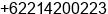 Fax number of Mr. Andi Wibowo at Jakarta