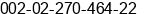 Fax number of Mr. hany sarhan at cairo