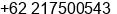 Fax number of Mr. heryadi at Jakarta Selatan