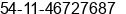 Fax number of Mr. Horacio H. Gaetano at Ciudad de Buenos Aires