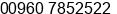 Fax number of Mr. mohamed zaki at Male'