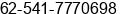 Fax number of Mr. T Agung AC at Samarinda