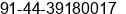 Fax number of Mr. John Gladwin at Chennai