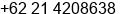 Fax number of Mr. Gana HM at Jakarta