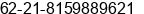 Mobile number of Mr. Mario Iskandar at Jakarta Barat