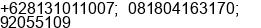 Mobile number of Mr. SURYANTORO at KELAPA GADING JAKARTA UTARA