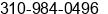 Mobile number of Mr. Jeffrey Martino Young at Santa Rosa