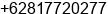 Mobile number of Mr. Barry Tasman at Ancol - Jakarta Utara