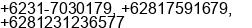 Mobile number of Mr. Zuhdi at surabaya