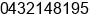 Mobile number of Mr. Michael at Hallam