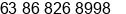 Phone number of Mr. ADOLFO J. PONO at 8400 - SURIGAO CITY