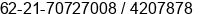 Phone number of Mr. Jimmy Arnold at Jakarta Pusat