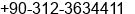 Phone number of Mr. Turgay Durusoy at Ankara