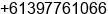 Phone number of Mr. Brad Allatt at Melbourne