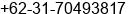 Phone number of Mr. Thomas Setiabudi at Surabaya