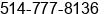 Phone number of Mr. WESLEY CHARLES at MONTREAL