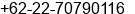 Phone number of Mr. Sonson Garsoni at BANDUNG