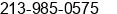 Phone number of Mr. Howard Haines at Los Angeles