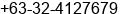 Phone number of Mr. Tishri Clarin at Cebu City