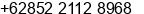 Phone number of Mr. aditya at Dago - Bandung