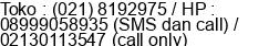 Phone number of Mr. Leonarto Yusuf at Jakarta-Timur