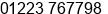 Phone number of Mr. Ian baxendale at Cambridge