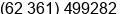 Phone number of Mr. Pieter Pottas at Denpasar,