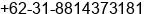 Phone number of Mr. Ryo Wirawan at surabaya